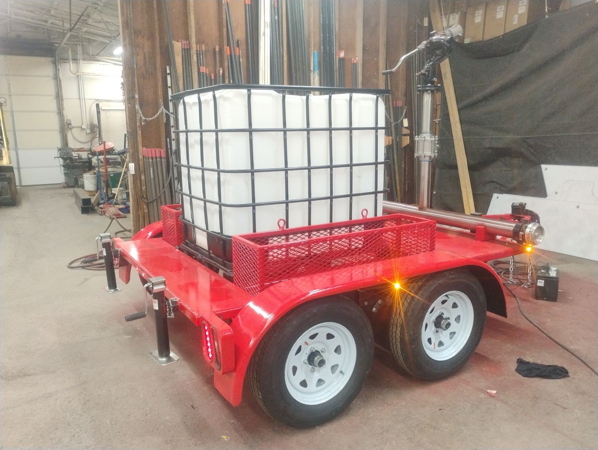 250 gallon Foam Trailer
