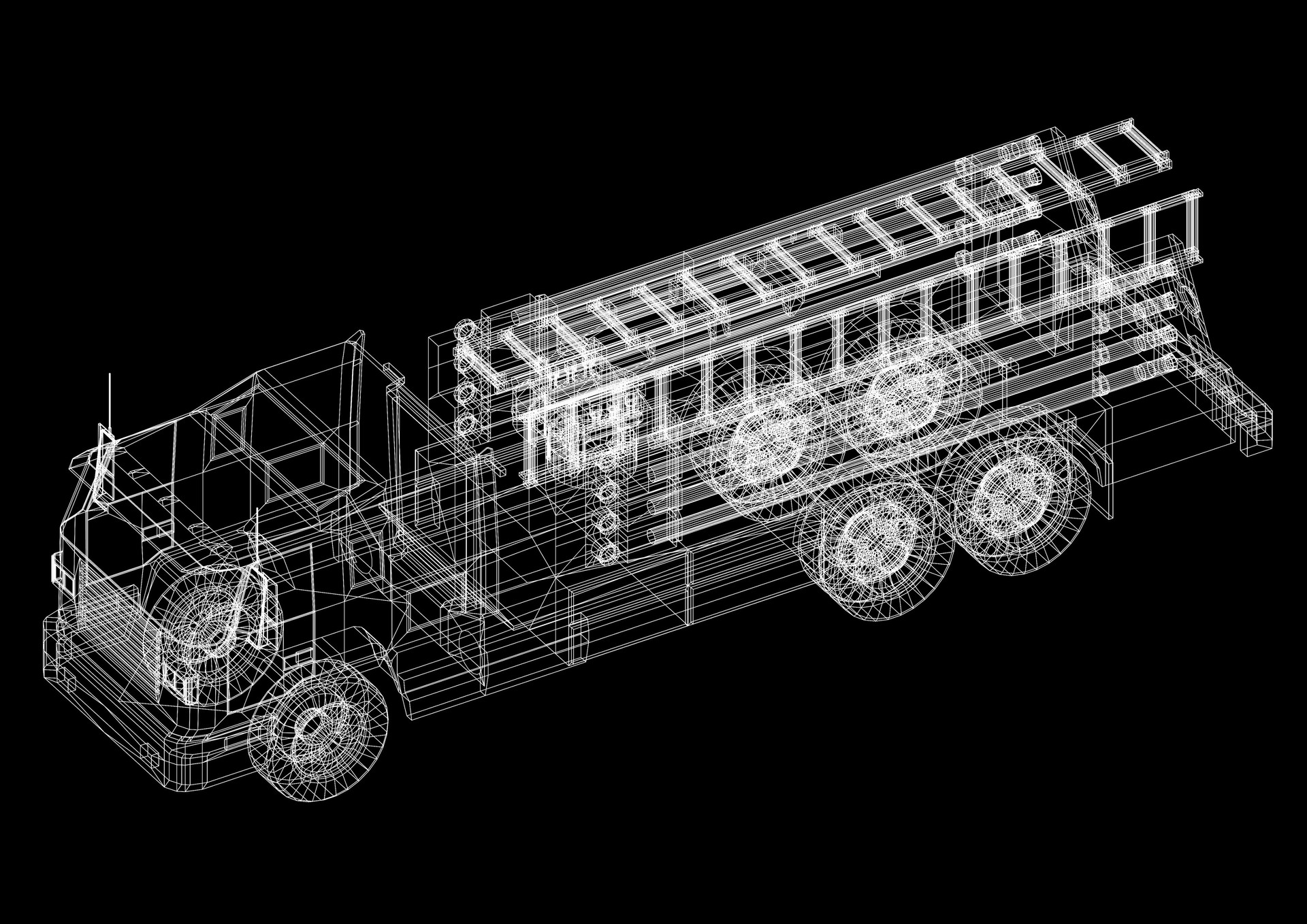 Fire engine Architect blueprint